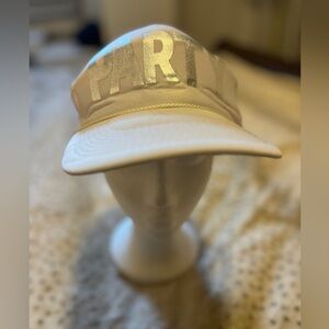 OTTO Silver and white Party Hat